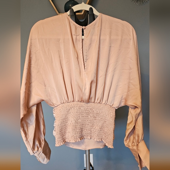 EXPRESS, Small, Pink Blouse - Picture 2 of 6